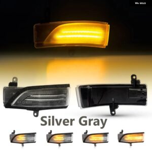 スバル WRX VA STI XV クロストレック フォレスター インプレッサ レガシィ アウトバック バックミラー インジケーター ウインカー - Silver Gray