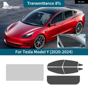 テスラ フロントリアウィンドウ ソーラー UV プロテクター夏の色合いフィルムプレカット モデル Y MODELY 2020-24 アクセサリー
