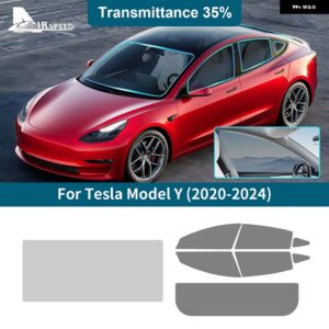 テスラ フロントリアウィンドウ ソーラー UV プロテクター夏の色合いフィルムプレカット モデル Y MODELY 2020-24 アクセサリー