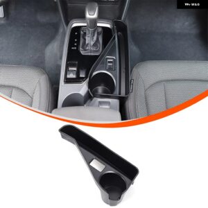スバル CROSSTREK 2024 2025 ABS ブラックセンターコンソールサイド 収納 ボックスカップホルダー 収納 ボックスインテリア - Style B
