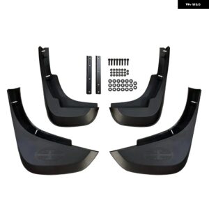 ランドローバー 4X ディフェンダー 110 90 2020 2021 2022 L663 V8 車 マッドガード フェンダーマッドフラップスプラッシュガードマッドフラ - matt black with UJ
