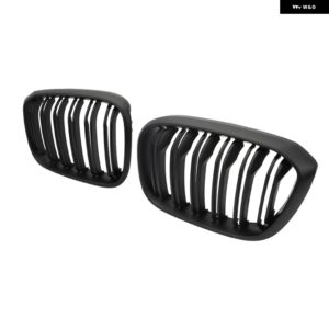 BMW ダブルスラットフロントグリル キドニーグリル 3 4 X3 G01 G08 X4 G02 2018-21 レーシンググリル スタイリング カスタムパーツ アクセ - Matte Black