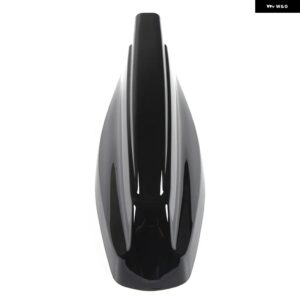 ランドローバー ディフェンダー 90 110 2020-2024 ABS カーボンルーフふかひれアンテナカバー トリム ステッカー カーアクセサリー カスタ - black