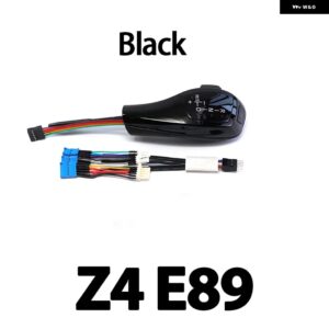 BMW 3 色グラデーション LED ライト ギア シフトノブ 自動変速機ロッドヘッド Z4 E89 E85 E86 2001-2016 カスタムパーツ アクセサリー 交換 - Z4 E89 Black