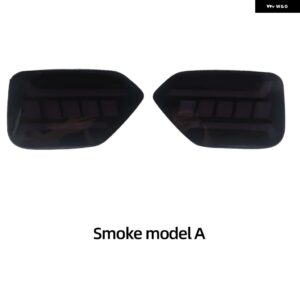 スバル 車 LED リアバンパー リフレクターライト XV 2018 - 2023 アウトバック 2015 - 2020 テールブレーキ フォグ - Smoke A