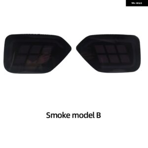 スバル 車 LED リアバンパー リフレクターライト XV 2018 - 2023 アウトバック 2015 - 2020 テールブレーキ フォグ - Smoke B