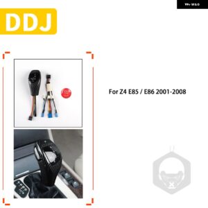 BMW Z4 E85 E86 37104 アクセサリー車内 LED ギア シフトノブ シフターボタン カスタムパーツ アクセサリー 交換用部品 互換品 - carbon fiber