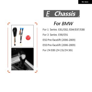 BMW E81 E82 E84 E87 E88 Z4 E89 23I 30I E90 E91 E92 E93 アクセサリー車内 LED ギア シフトノブ シフタースタートボタン カスタムパーツ - black