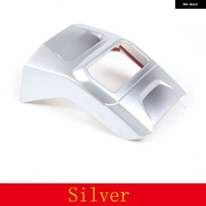 BMW 1シリーズ 2シリーズ F40 F44 2020-2024 ABS カーボンカーリアエアコンアウトレットアンチキックカバー カーアクセサリー カスタムパー - Silver