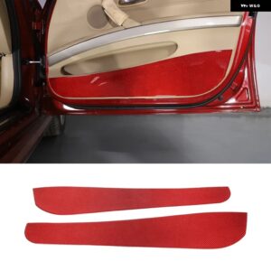 BMW 3シリーズ E90 2005-2012 ソフトカーボンドアアンチキックパネル 装飾ステッカー アクセサリー カスタムパーツ アクセサリー 交換用部 - Front Door