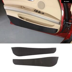 BMW 3シリーズ E90 2005-2012 ソフトカーボンドアアンチキックパネル 装飾ステッカー アクセサリー カスタムパーツ アクセサリー 交換用部 - Front door2