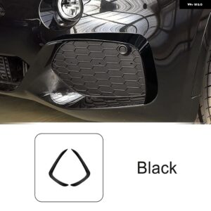 BMW フロント風ナイフ装飾ストリップ X5 F15 M スポーツ 2014-2018 カースタイリング 外装 アクセサリー カスタムパーツ アクセサリー 交換 - black