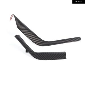 スバル BRZ 2022 ABS カーボン中央制御ギアサイド装飾ストリップステッカー インテリア アクセサリー LDH カスタムパーツ アクセサ - carbon fiber