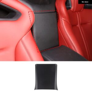 ジャガー ABS カーボン 2013-2024 F-TYPE カースタイリング中央アームレスト ボックスカバー ステッカー カーインテリア アクセ - style 2 Matte Black