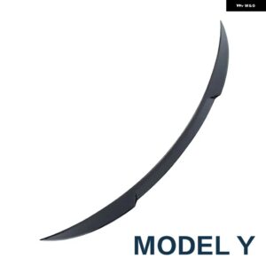 テスラ モデル Y スポイラー モデル 3 カーボン塗装 2017 - 2021 2022 リアウイング ダックテール アクセサリー カスタムパー - Y Glossy Black B
