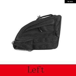 BMW X1 U11 2023-2024 黒トランクサイドウィンドウ バッグ 収納 袋多機能 トラベルバッグカーアクセサリー カスタムパーツ アクセサリー 交 - Left