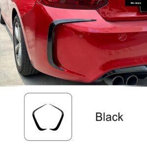 BMW リア風ナイフ装飾ストリップ 2シリーズ M2 F87 2016-2021 カースタイリング 外装 アクセサリー カスタムパーツ アクセサリー 交換用部 - black