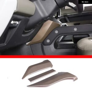 ランドローバー ABS ブルー ディフェンダー 90 110 2020-2023 カーセンターコントロールダッシュボード装飾ステッカー 自動車インテリア ア - 4