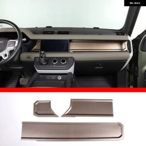 ランドローバー ABS ブルー ディフェンダー 90 110 2020-2023 カーセンターコントロールダッシュボード装飾ステッカー 自動車インテリア ア - 3