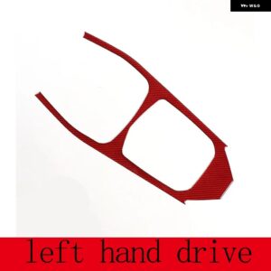 BMW ソフトカーボン 1シリーズ 2シリーズ F40 F44 2020-2023 カーセンターコントロールパネル フレーム装飾ステッカー カーアクセサリー カ - For left hand drive