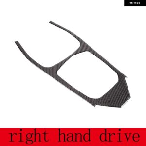 BMW ソフトカーボン 1シリーズ 2シリーズ F40 F44 2020-2023 カーセンターコントロールパネル フレーム装飾ステッカー カーアクセサリー カ - For Right Hand Drive