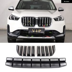 BMW X1 U11 M スポーツバージョン 2023 2024 車防虫ネット 防塵 フロントエアインレットベントグリル カバー プロテクターアクセサリー カ - 2PCS