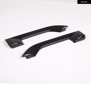 ジャガー 2個 F-TYPE 2013-2024 ABS のサイドフェンダーベントトリム カバー カーアクセサリー カスタムパーツ アクセサリー - black
