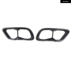 BMW X5 G05 X6 G06 X7 G07 2019-2022 M60 テール喉装飾フレームステンレス 外装 アクセサリー カスタムパーツ アクセサリー 交換用部品 互 - Glossy black