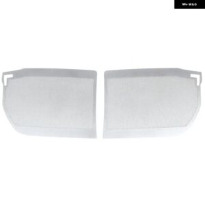 BMW X1 IX1 U10 U11 2023-2025 ステンレス ブラックフロントグリル 防虫ネット装飾 外装 アクセサリー カスタムパーツ アクセサリー 交換用 - Silver
