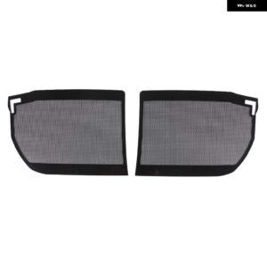 BMW X1 IX1 U10 U11 2023-2025 ステンレス ブラックフロントグリル 防虫ネット装飾 外装 アクセサリー カスタムパーツ アクセサリー 交換用 - black