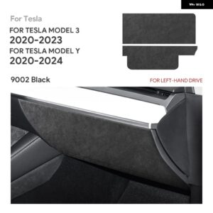 テスラ イタリアトップスエードインパネトリム ステッカー モデル 3 2020-2023 モデル Y 2020 2021 2022-2024 アク
