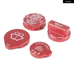 スバル WRX 2021-23 合金自動車エンジン オイルカバー 装飾アクセサリー カスタムパーツ アクセサリー 交換用部品 互換品 - red
