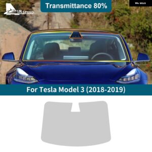 テスラ ティントフィルム モデル 3 MODEL3 2018 2019 フロントリアサイドウィンドウ ソーラー UV プロテクター夏アクセサリー