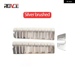 ランドローバー ステンレス インナートランクリアバンパー ガードプレートカバー トリム レンジローバースポーツ 2023-2024 アクセサリー - silver 3PCS