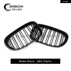 BMW F01 交換用フロントバンパー グリル キドニーグリル メッシュ F01 F02 F03 F04 2010 - 2015 レーシンググリル カスタムパーツ アクセサ - 2 slat matte black