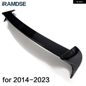 ポルシェ テールフィン マカン スポイラー 2014 ～ 2023 カーボン柄 リアウイング アクセサリー スタイル変える カスタムパーツ アクセサ - Roof Glossy Black