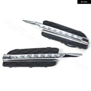 BMW 8LED DRL 昼光デイタイム ランニングライト 防水 ヘッドランプ アセンブリライト カバー X5 E70 2007 2008 2009 2010 カスタムパーツ - 1 Left and 1 Right