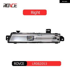 ランドローバー 車 LED DRL デイタイム ランニングライト フォグランプ ディスカバリー 5 2018-2020 レンジローバー ヴォーグ/スポーツ 201 - White-Right