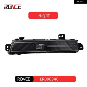 ランドローバー 車 LED DRL デイタイム ランニングライト フォグランプ ディスカバリー 5 2018-2020 レンジローバー ヴォーグ/スポーツ 201 - Black-Right
