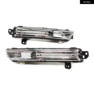 ランドローバー 車 LED DRL デイタイム ランニングライト フォグランプ ディスカバリー 5 レンジローバーヴォーグ 2017-2019 ジャガー F-PA - Clear Left and Right