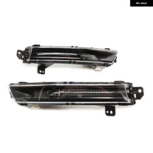 ランドローバー 車 LED DRL デイタイム ランニングライト フォグランプ ディスカバリー 5 レンジローバーヴォーグ 2017-2019 ジャガー F-PA - Smoke Left and Right