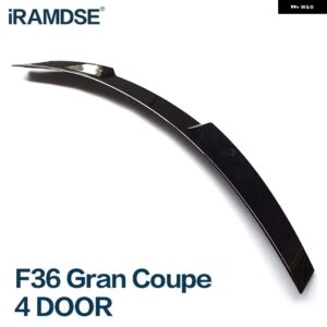 BMW スポイラー 4シリーズ F36 F33 カーボン 4 2 ドアグランクーペコンバーチブル 2014-2019 リアダックテールウイングトランクアクセサリー - F36 Glossy Black