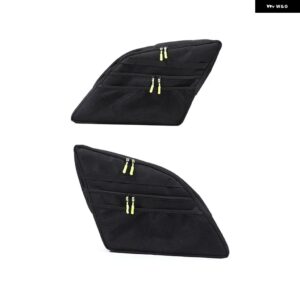 アウディ Q7 2016-23 トランクサイド 収納 袋 収納 袋カーインテリア アクセサリー カスタムパーツ アクセサリー 交換用部品 互換品 - left right