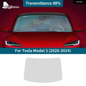 テスラ フロントリアサイドウィンドウ ソーラー UV プロテクター夏の色合いフィルム モデル 3 MODEL3 2020-24 アクセサリー カス