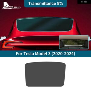 テスラ フロントリアサイドウィンドウ ソーラー UV プロテクター夏の色合いフィルム モデル 3 MODEL3 2020-24 アクセサリー カス
