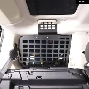 ランドローバー 2004-2016 ディスカバリー 3 4 LR3 LR4 合金黒トランクサイドウィンドウ 収納 ラックぶら下げバッグラックカーパーツ カス - Style A Left