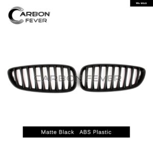BMW Z4 E89 フロントキドニーグリル バンパー グリッド 2009 - 2018 ロードスター 18I 20I 28I 30I ABS プラスチックグロスブラックグリル - 1 slat matte black