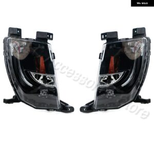 テスラ LED フロントバンパー フォグライト フォグランプ アセンブリフォグランプ FOGLIGHT モデル S 2012-2015-20 US - 1 Left and 1 Right
