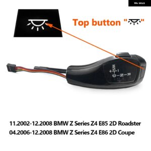 BMW LED ギア シフトノブ シフターキット E46 E39 E90 E60 E92 E38 E91 E61 E87 E93 E83 E63 E85 E82 E81 E89 E84 E88 E64 アクセサリー カ - Z4 E85 E86 Black 1
