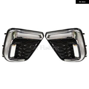 スバル 2個 フォレスター 2019-21 LED DRL デイタイム ランニングライト デイライト フォグライト 黄色ウィンカーランプ カスタ